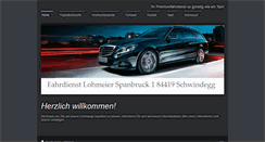 Desktop Screenshot of fahrdienst-lohmeier.de
