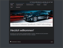 Tablet Screenshot of fahrdienst-lohmeier.de